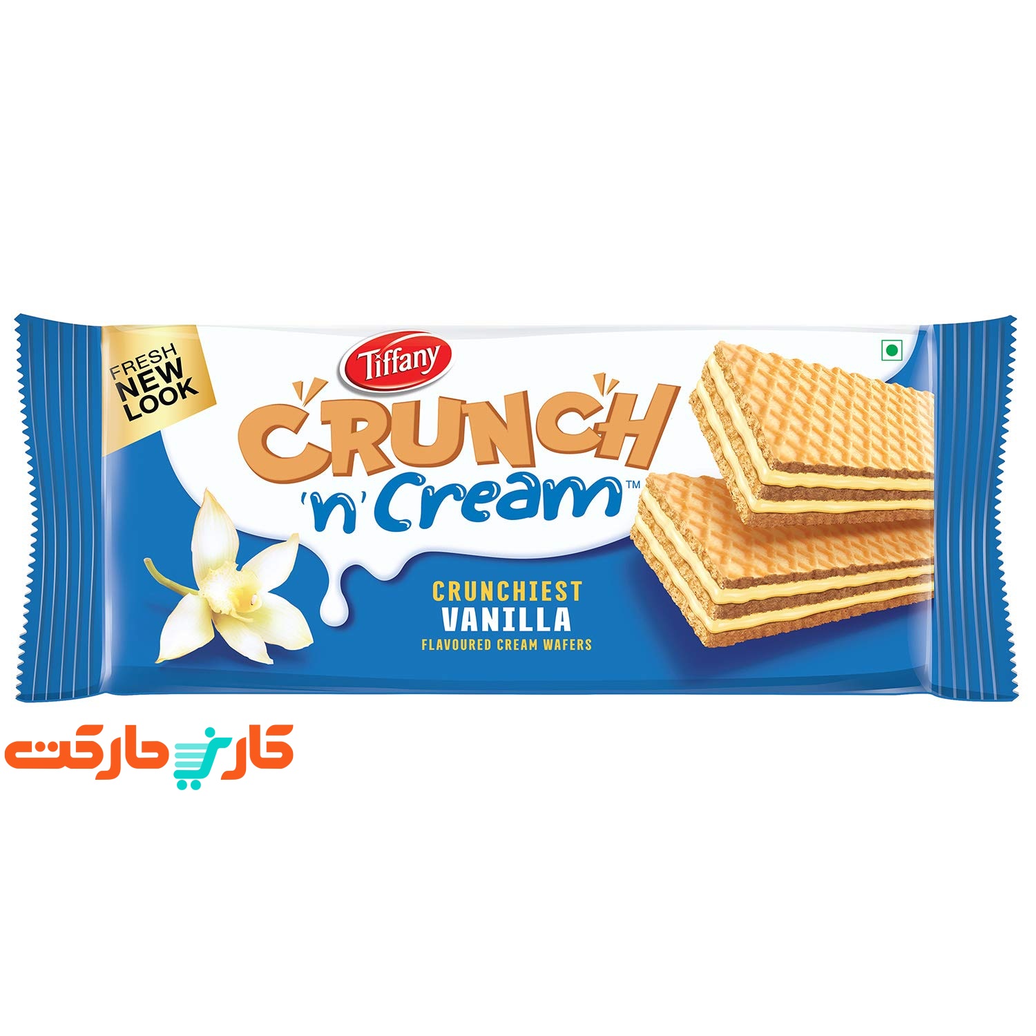 ویفر تیفانی با طعم وانیل 150 گرمی Tiffani Vanilla Flavoured