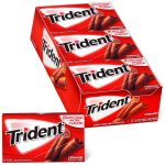 بسته 12 عددی آدامس تریدنت دارچین Trident Cinnamon