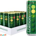 بسته 12 عددی نوشیدنی گازدار لایمون فرش laimon fresh