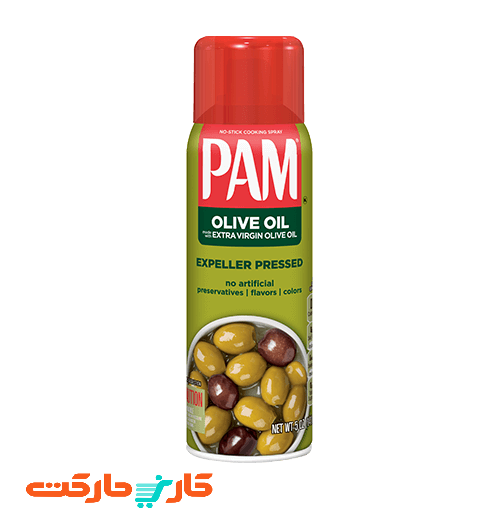 olive-oil-78642 اسپری روغن زیتون پام PAM Olive Oil Spray - Image 1