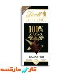 شکلات لینت اکسلنس Lindt Excellence تلخ 100  درصد