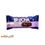 کیک کاکائویی با مغزی شاتوت و روکش شکلات شیری بریتونا (Britona) ۳۴ گرم
