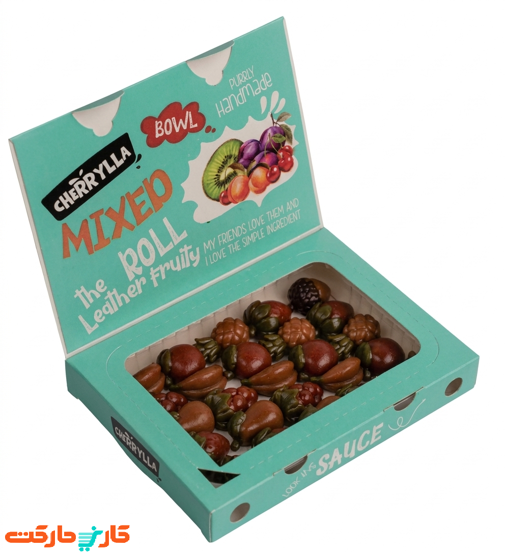 لواشک کادویی چریلا مدل میوه — تصویر ۲