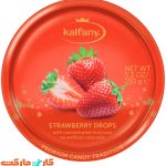 آبنبات میوه ای کالفانی با طعم توت فرنگی 150 گرم Kalfani