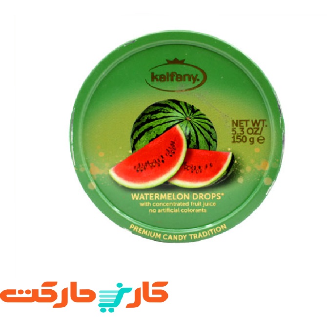 آبنبات-کالفانی-با-طعم-هندوانه-150-گرم آبنبات میوه ای کالفانی با طعم هندوانه 150 گرم Kalfani - Image 1
