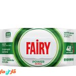 دستمال مرطوب سطوح فیری 100 برگی رایحه اصلی Fairy Power Wips