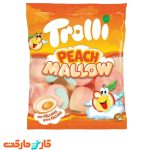 مارشمالو 150 گرمی ترولی با طعم هلو