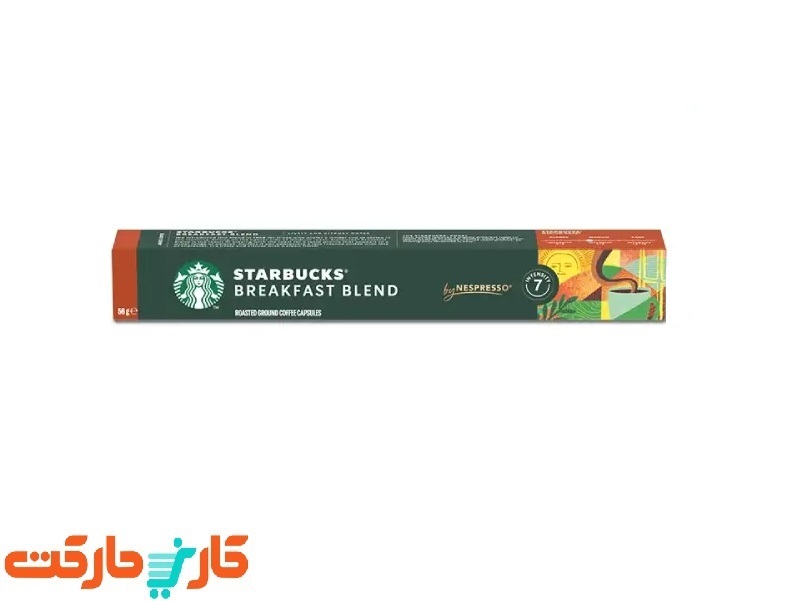 1 کپسول قهوه برکفست بلند استارباکس STARBUCKS Breakfast Blend - Image 1