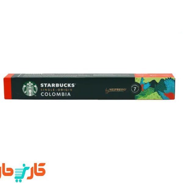 کپسول قهوه کلمبیا سینگل اوریجین استارباکس STARBUCKS Colombia Single Origin