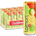 بسته 12 عددی نوشیدنی گلابی گازدار لایمون فرش laimon fresh