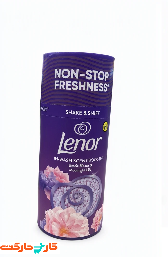 دانه‌های خوشبو کننده لباس لنور (Lenor) مدل Exotic Bloom & Moonlight Lily