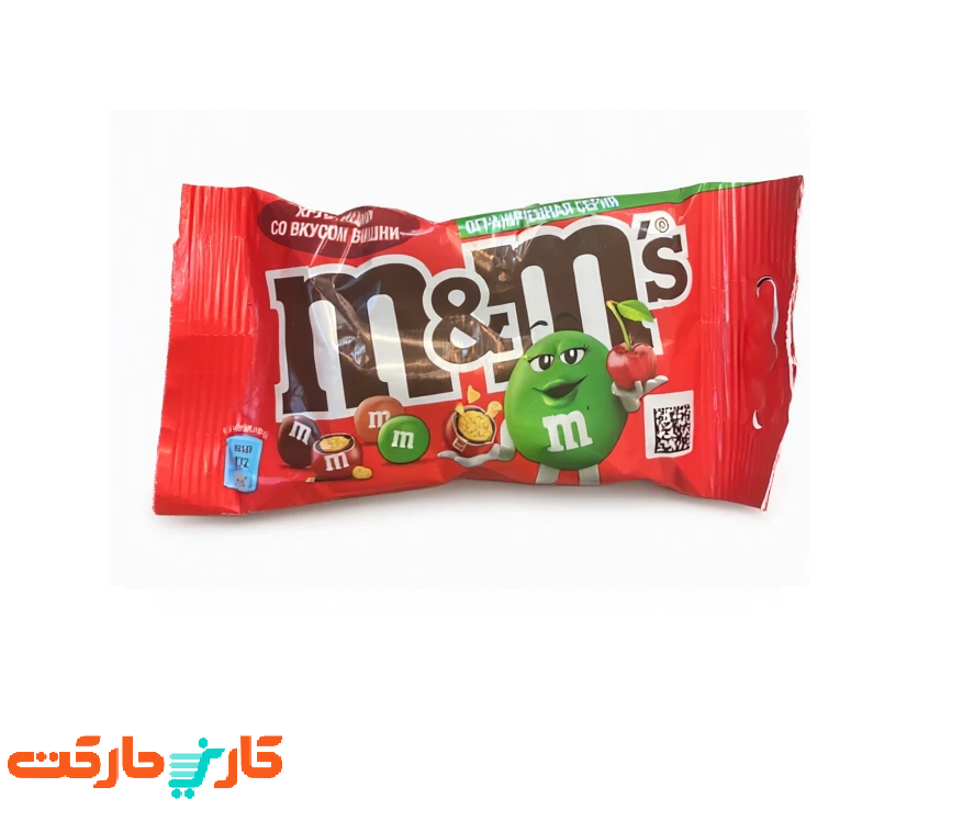 اسمارتیز ام‌اند ام با طعم گیلاس (M&M’s Cherry Flavor) 36گرم