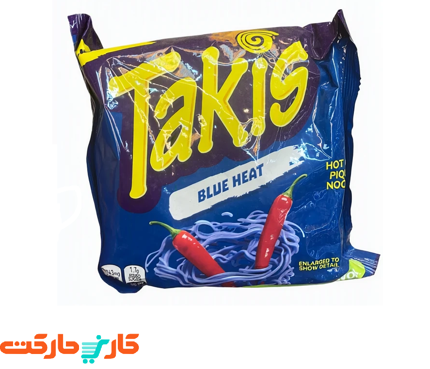 نودل فوری تاکیس با طعم «بلو هیت» (Takis Blue Heat Instant Noodles)