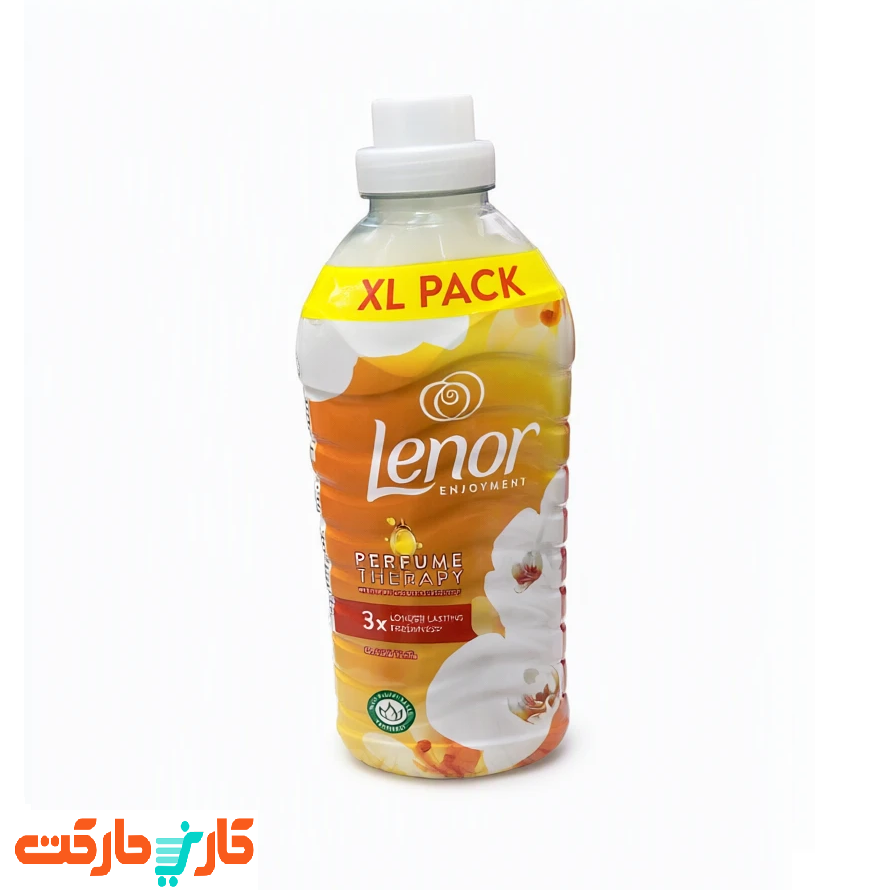 نرم‌کننده لباس لنور (Lenor) مدل Perfume Therapy با رایحه Orchid & Vanilla (ارکیده و وانیل)