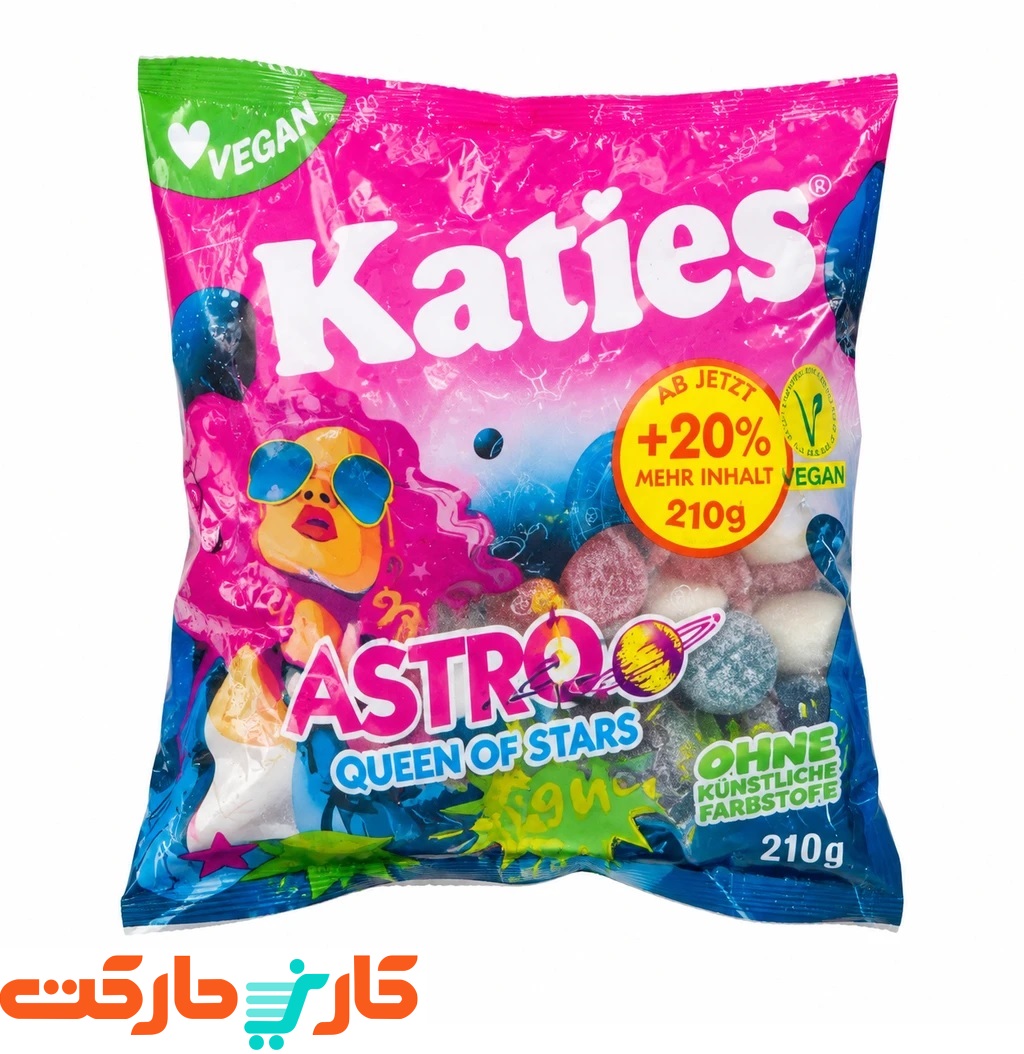 پاستیل فضایی کاتیس مدل Katjes Astro Skwazz